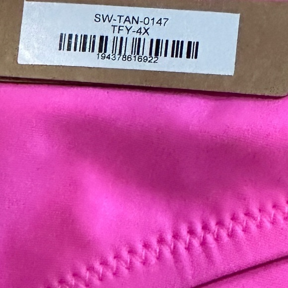 Nwt SKIMS SWIM Micro Tanga ‘Neon Pink’ Bikini Bottoms Sz 4X - Picture 2 of 8
